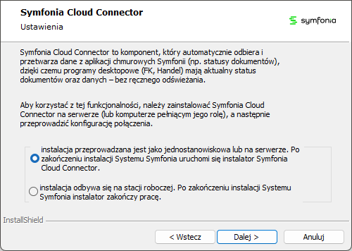 Instalacja Symfonia Cloud Connector - Symfonia ERP Administracja ...