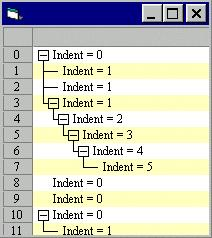 Indent