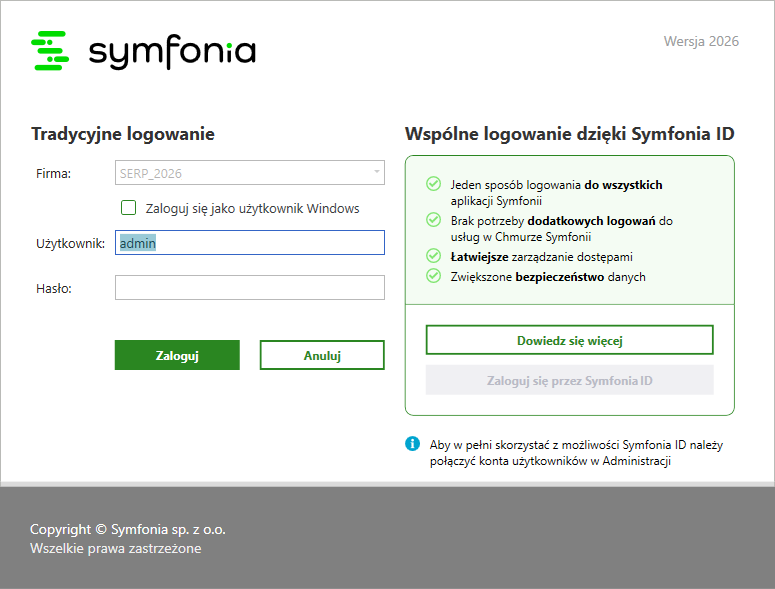 Zmiany w wersji 2026 - Symfonia ERP Finanse i Księgowość - Symfonia ...