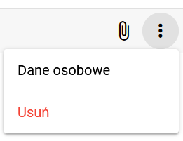 Przycisk trzech kropek