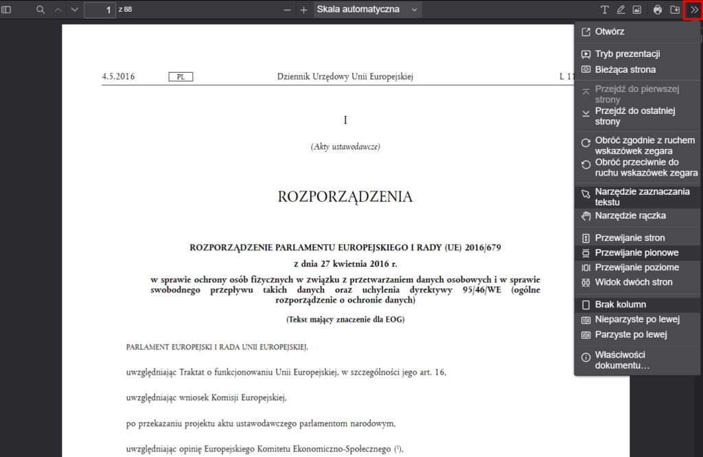 Pdf Viewer – dodatkowe narzędzia Pdf Viewer – dodatkowe narzędzia