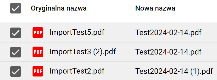 Podsumowanie nowej nazwy