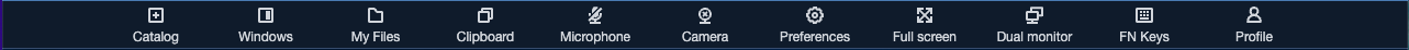 toolbar